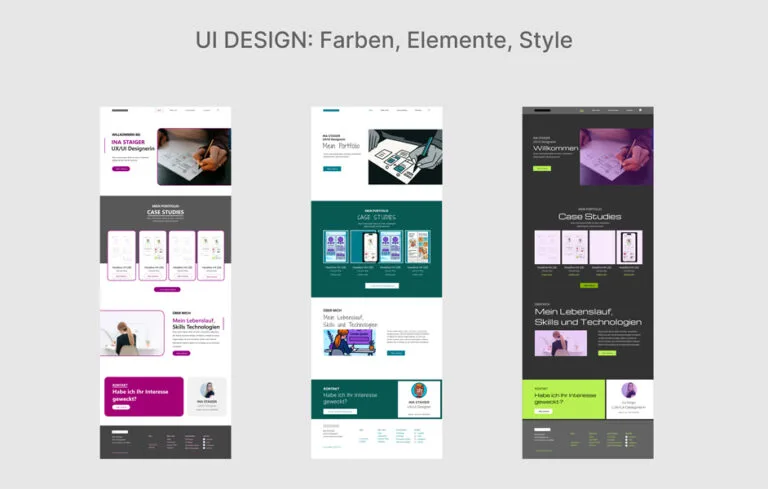 UI-Design – Designsystem und Benutzeroberflächen