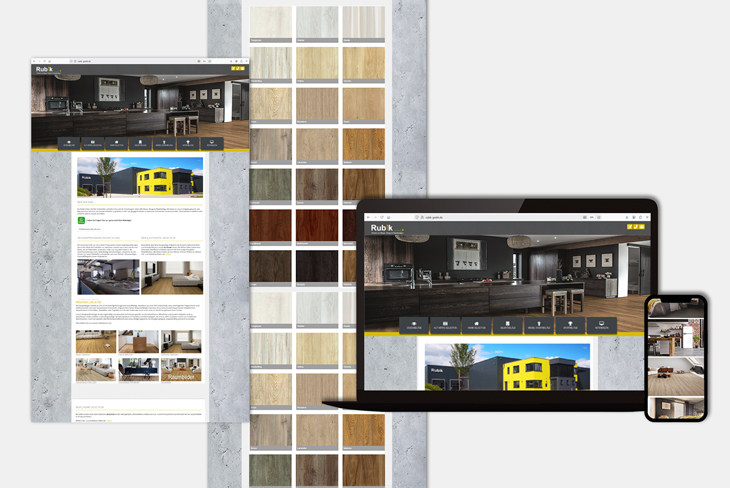 Endergebnis – Responsive Website mit Galerien und CMS