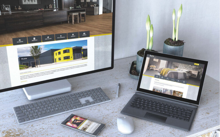 Rubik GmbH – Website Relaunch Übersicht