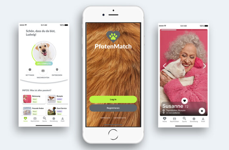 Ina Staiger – App Entwicklung Übersicht