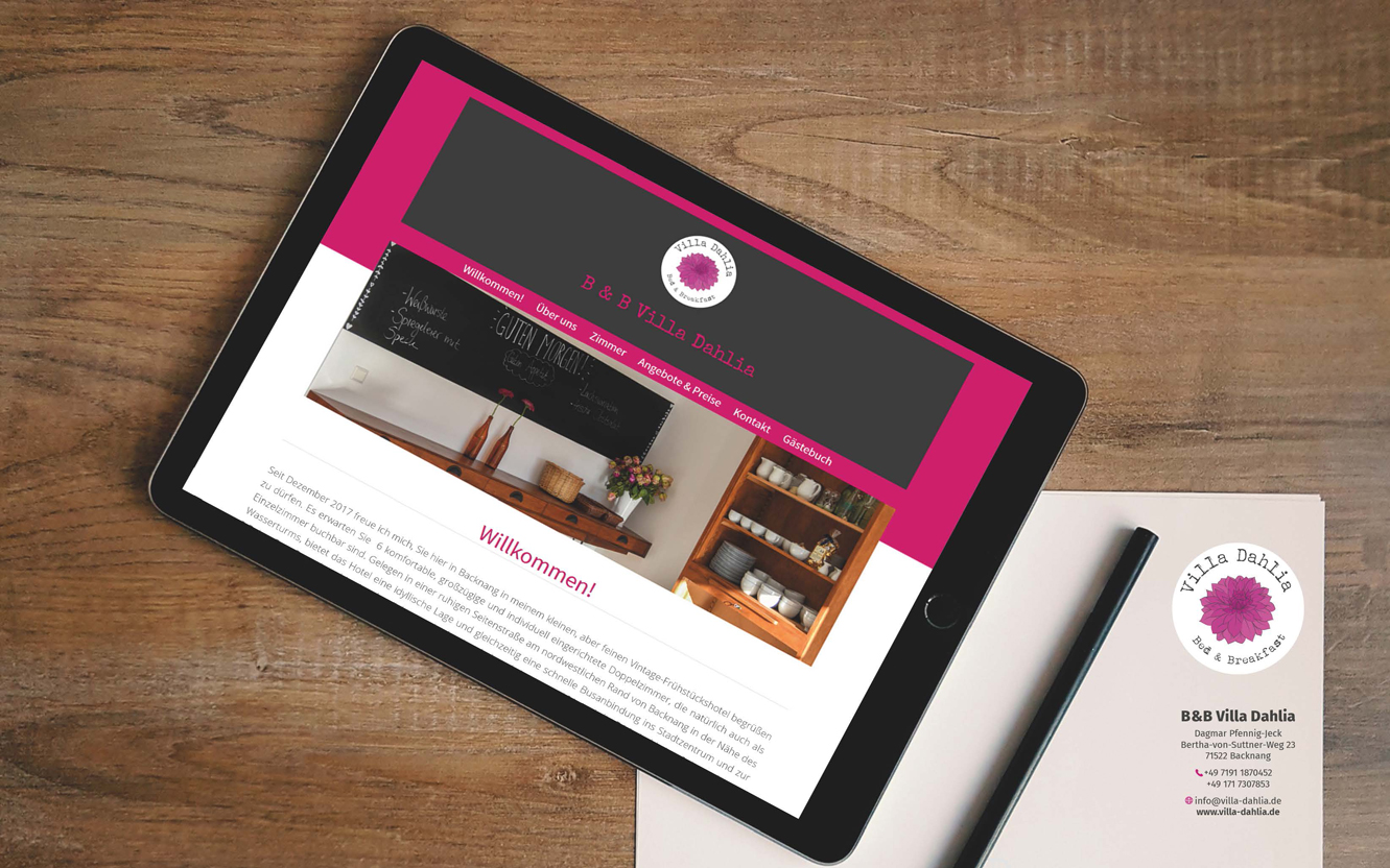 Endergebnis – Responsive Websites für Selbständige