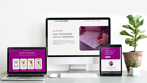 UX Design Prozess – Portfolio Ina Staiger